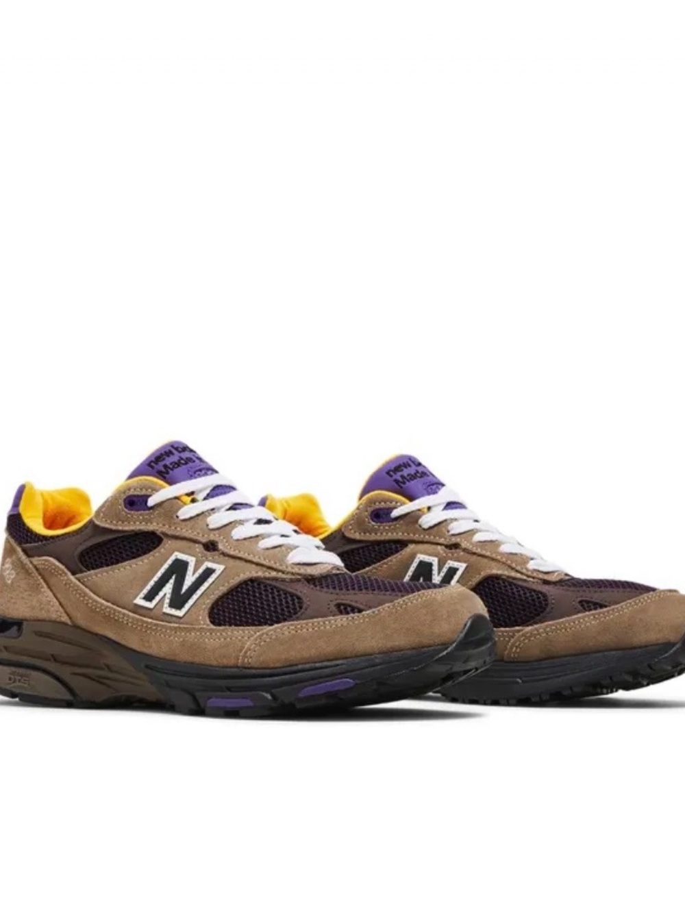 New Balance 993 Made in USA Mushroom Midnight Violet